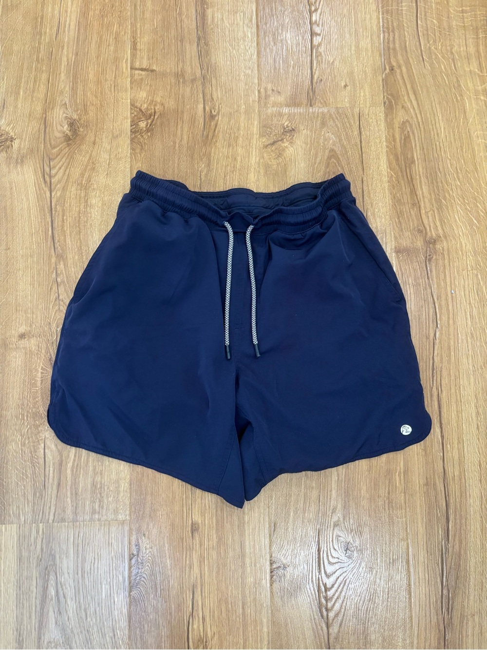 Rhoback Athletic Shorts Navy Blue size medium